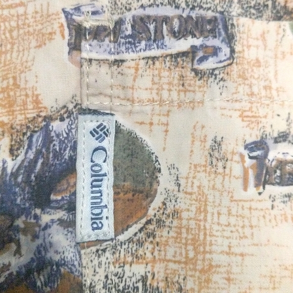 Columbia Long Sleeve Men's Button Shirt - Picture 7 of 8